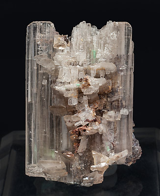 Cerussite with Malachite. Front