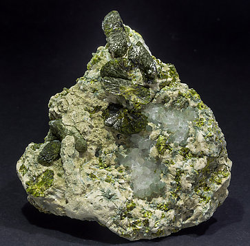 Epidote with Quartz. 