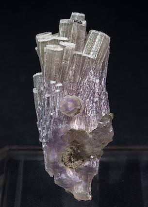 Fluorapatite with Muscovite and Chlorite. Rear