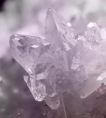 Creedite with Fluorite. Detail / Photo: Joaquim Calln