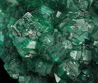 Dioptase. Detail / Photo: Joaquim Calln