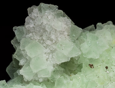 Fluorite with Quartz. 