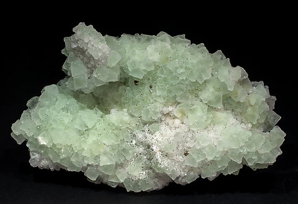 Fluorite with Quartz. 