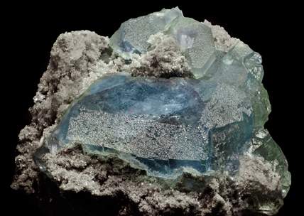 Fluorite with Quartz. Detail / Photo: Joaquim Calln