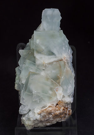 Fluorite with Quartz. 