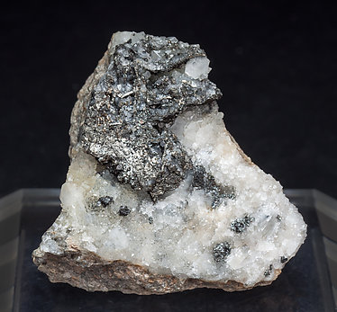 Sylvanite with 'Tennantite' and Quartz. 