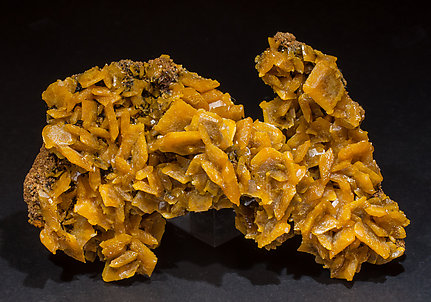 Wulfenite. Side