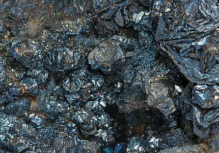 Bornite after Chalcocite and Tennantite-(Fe). 