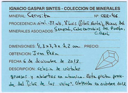 Cerusita maclada