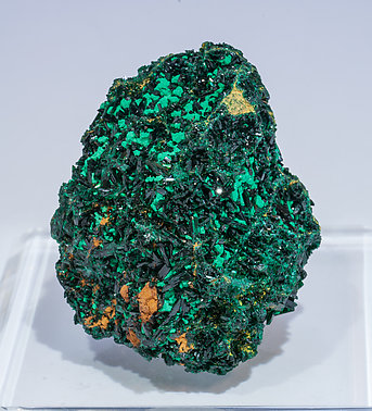 Brochantite with Malachite. Front