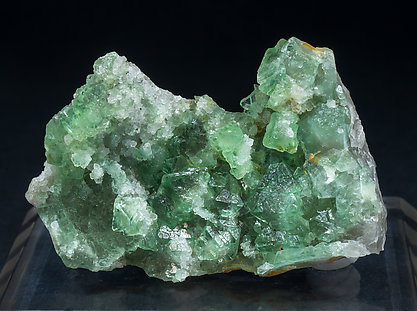 Fluorite (octahedral). 