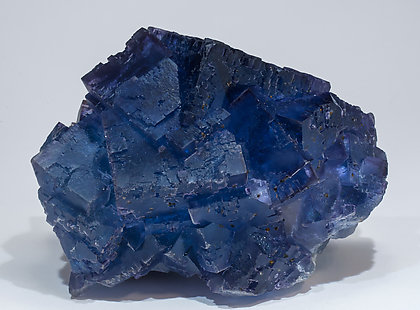 Fluorite with Quartz. Rear