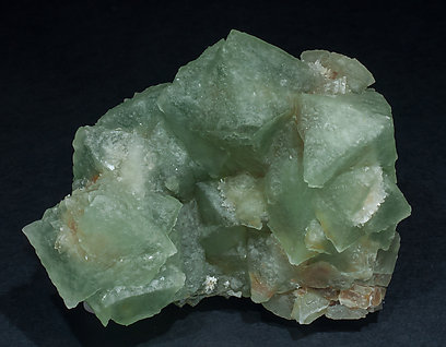 Fluorite with Quartz. Side