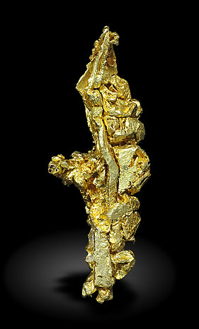 Gold (spinel twin). Rear / Photo: Joaquim Calln