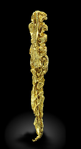 Gold (spinel twin). Rear / Photo: Joaquim Calln