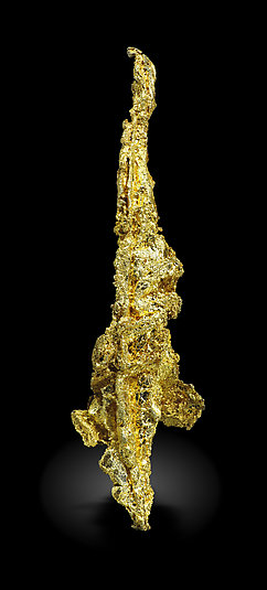 Gold (spinel twin). Rear / Photo: Joaquim Calln