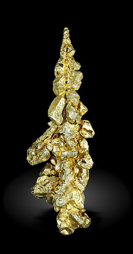 Gold (spinel twin). Rear / Photo: Joaquim Calln