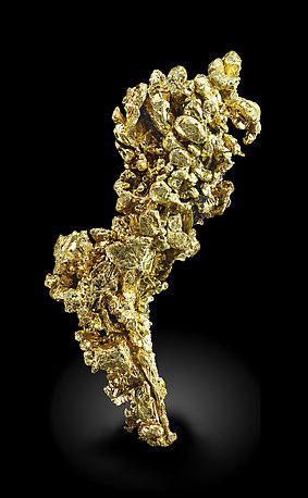 Gold (spinel twin). Rear / Photo: Joaquim Calln