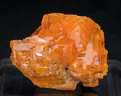 Wulfenite. Side