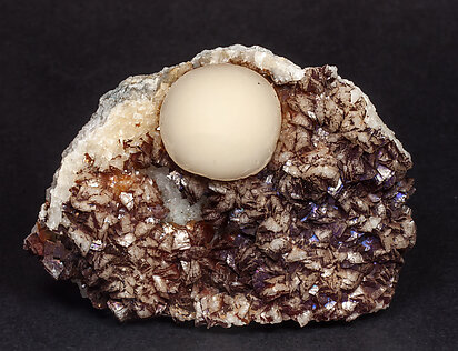 Calcite with Dolomite. 