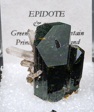 Epidote with Quartz. 