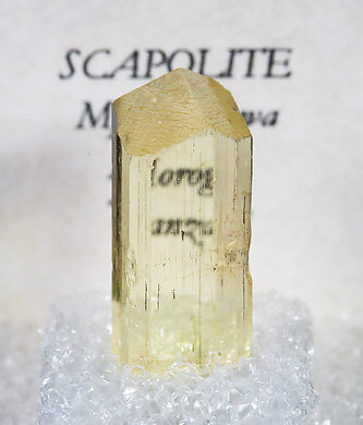 Marialite-Meionite (Scapolite Group). 