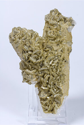 Siderite with Quartz. Front