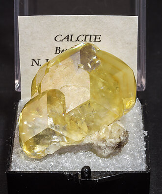 Calcite. Front