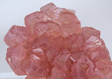 Calcite (variety Co-bearing calcite). 