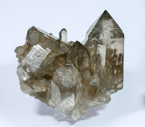 Quartz (variety smoky). 