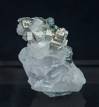 Silver with Calcite. 