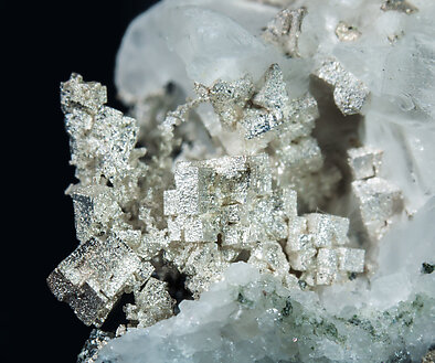 Silver with Calcite. 