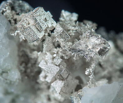 Silver with Calcite. 