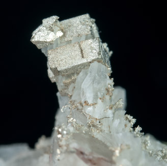 Silver with Calcite. 