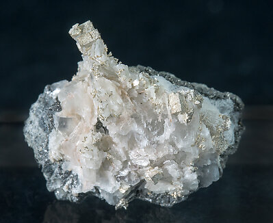 Silver with Calcite. 