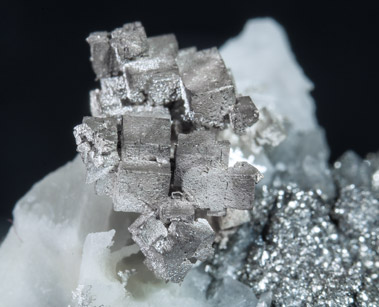 Silver with Calcite. 