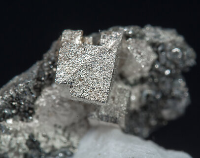 Silver with Calcite. 