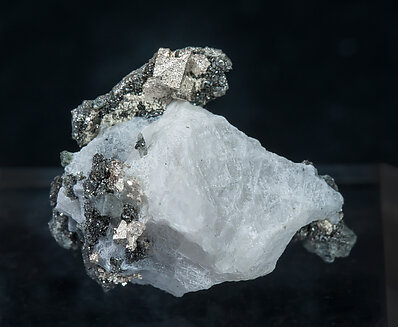 Silver with Calcite. 