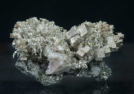 Silver with Calcite. 