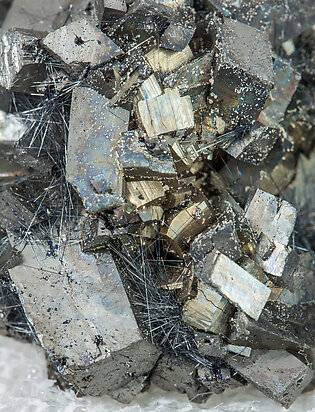 Arsenopyrite with Boulangerite. 