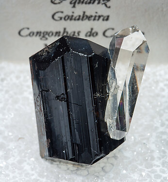 Schorl with Quartz. 