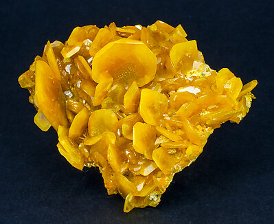 Wulfenite. Front