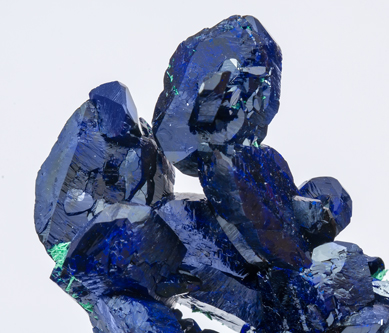 Azurite with Malachite. 