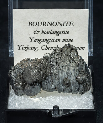 Bournonite with Boulangerite. 