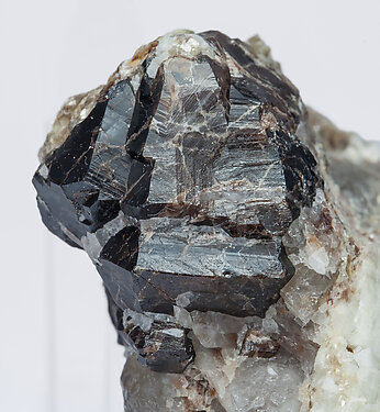 Cassiterite with Quartz. 