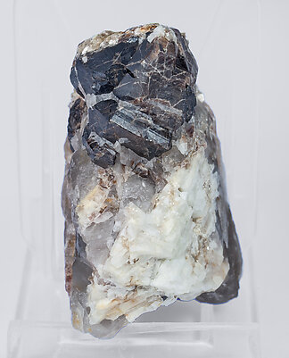 Cassiterite with Quartz. 