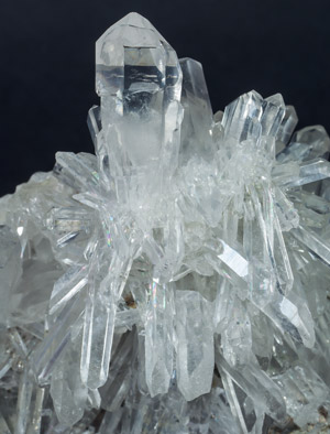 Quartz (variety scepter). 