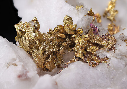 Gold on Quartz. Detail / Photo: Joaquim Calln