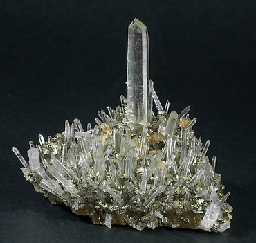 Quartz with Siderite. Front