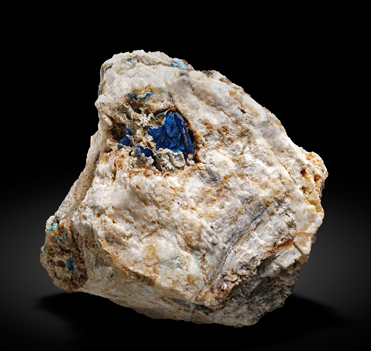 Veszelyite with Hemimorphite. Front / Photo: Joaquim Calln